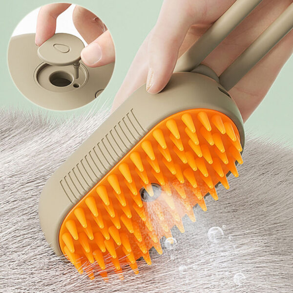 Cat Steam Brush Steamy Dog Brush 3 In 1 Electric Spray Cat Hair Brushes For Massage Pet Grooming Comb Hair Removal Combs Pet Products - Image 7