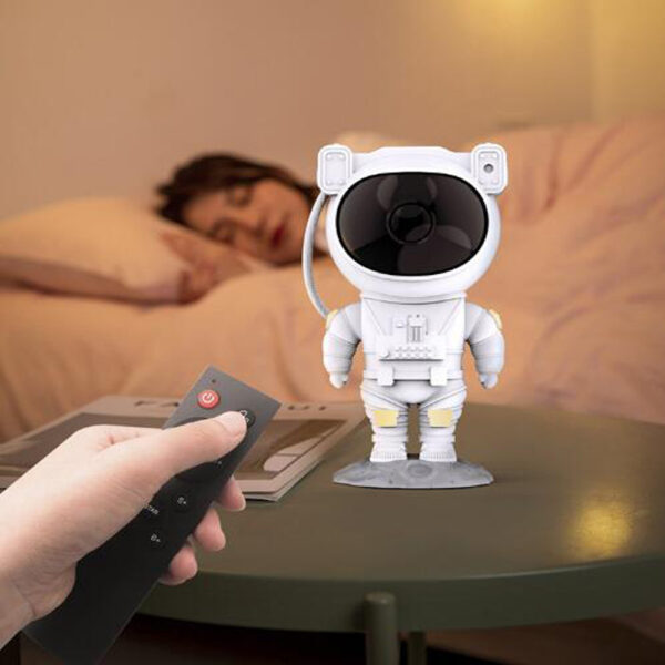 Creative Astronaut Galaxy Starry Sky Projector Nightlight USB Atmospher Bedroom Table Lamp - Image 4