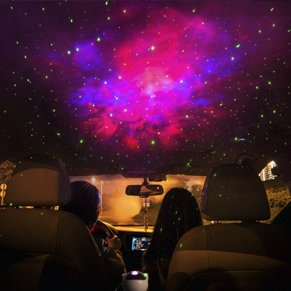 Creative Astronaut Galaxy Starry Sky Projector Nightlight USB Atmospher Bedroom Table Lamp - Image 6