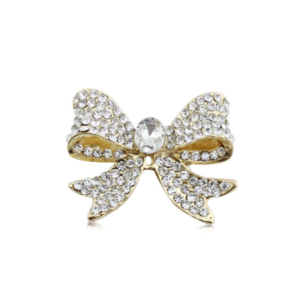 Full Diamond Alloy Bow Collar Section Creative Diy Handmade Material Decorative Accessories - Image 4