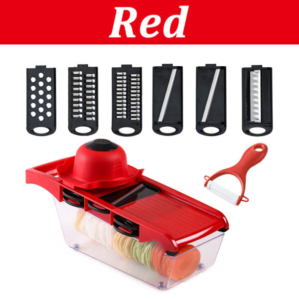 Multifunctional Vegetable Cutter Home Kitchen Slicing And Dicing Fruit Artifact - Image 4