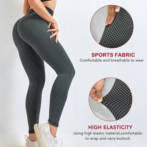 TIK Tok Leggings Women Butt Lifting Workout Tights Plus Size Sports High Waist Yoga Pants Small Amazon Banned - Image 10