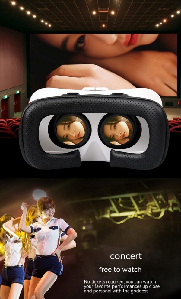 Phone 3D Glasses VR Glasses Head-mounted Vr Glasses VR Virtual - Image 2