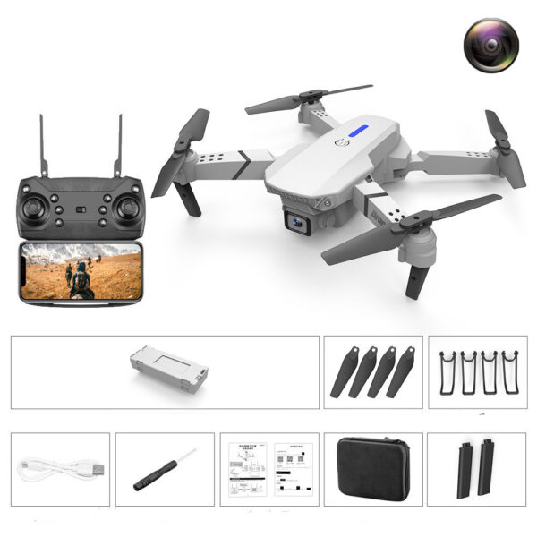 4K Pixel Dual Camera Airplane Toy - Image 4