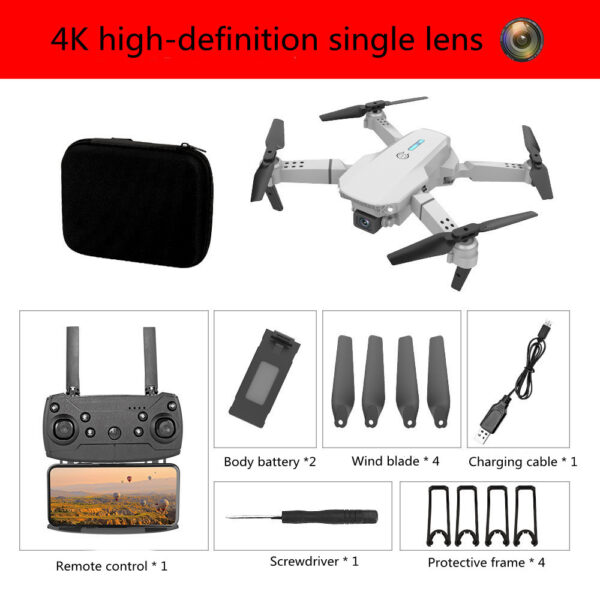 E88 Drone Photography Of High-definition Folding Four Axis - Image 3