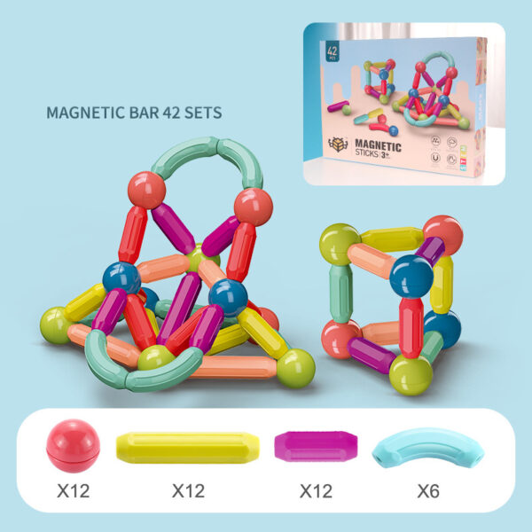 Baby Toys Magnetic Stick Building Blocks Game Magnets Children Set Kids Magnets For Children Magnetic Toy Bricks - Image 5