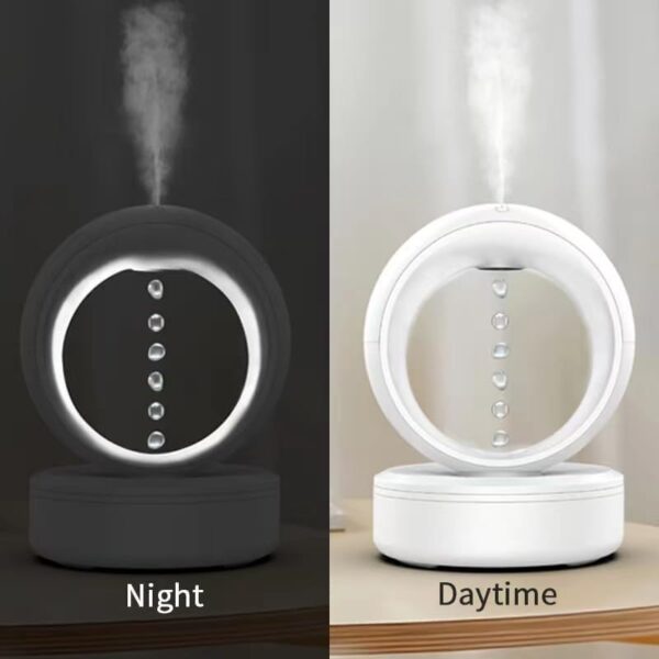 Anti-gravity Air Humidifier Mute Countercurrent Humidifier Levitating Water Drops Fogger Electric Humidifiers - Image 2