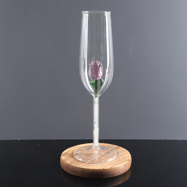 Rose Champagne Glass Simple Fashion Glass - Image 7