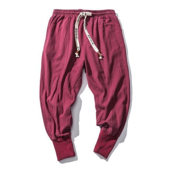 Cotton And Linen Feet Jarem Pants Tide Hip Hop Pants For Man - Image 2