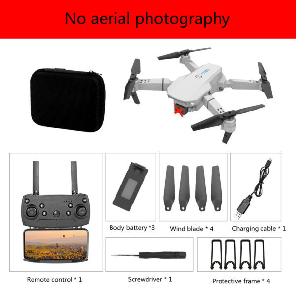 E88 Drone Photography Of High-definition Folding Four Axis - Image 2