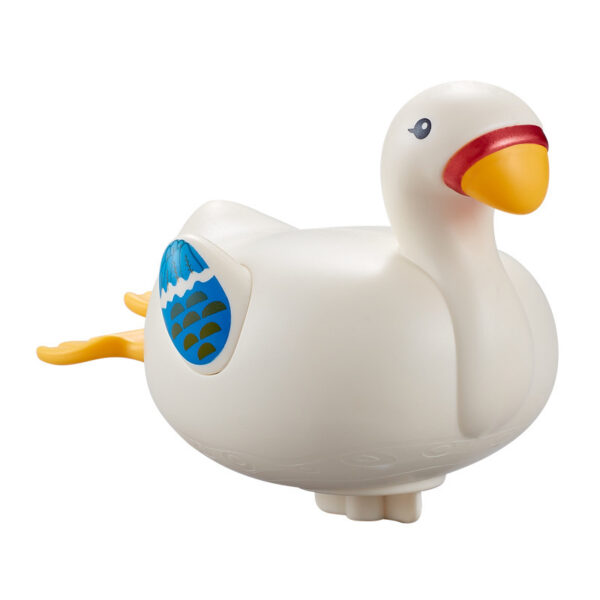 Baby Bath Toys Cute Cartoon Goose Dolphin Swimming Wind-up Clockwork Infant Children Water Toys Gifts Kids Showering Toys - Image 2