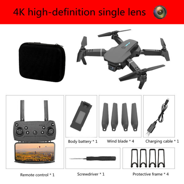 E88 Drone Photography Of High-definition Folding Four Axis - Image 9