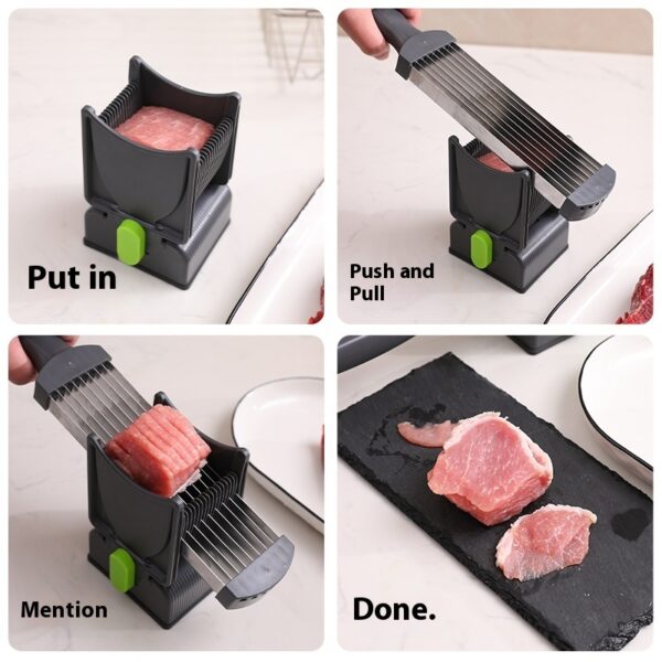 Chopper Stainless Steel Household Fast Meat Slice Multi-function - Image 6