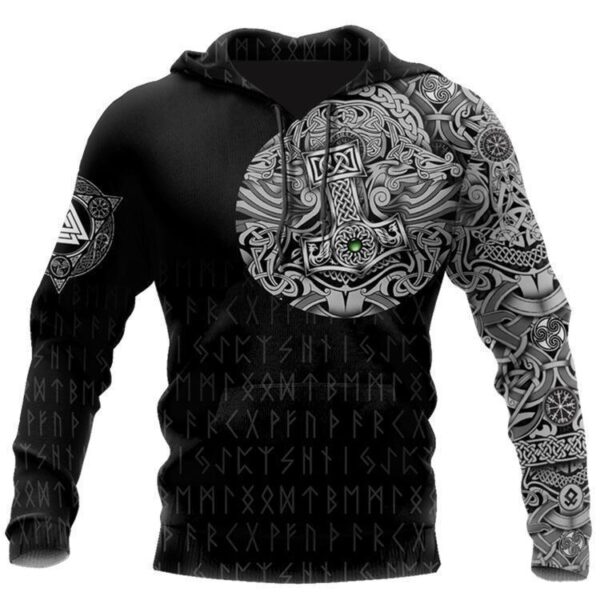 Printed Street Fashion Classic Hoodie - Image 6