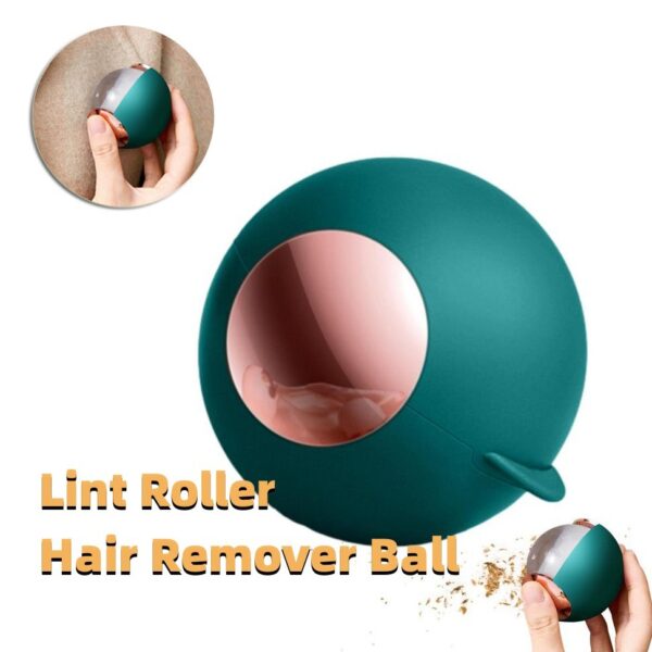 Lint Roller Hair Remover Ball Reusable Gel Lint Roller For Pet Hair Upgrading Reusable Lint Rollers Washable Sticky Roller Ball - Image 3