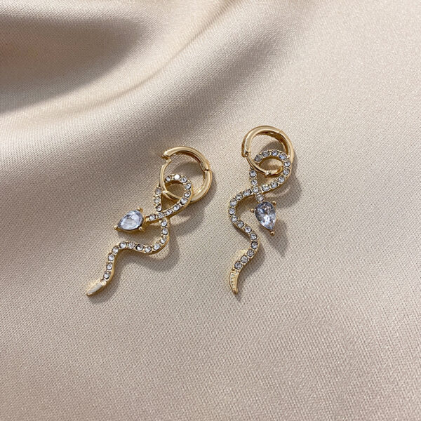 European And American Style Snake Earrings - Image 5