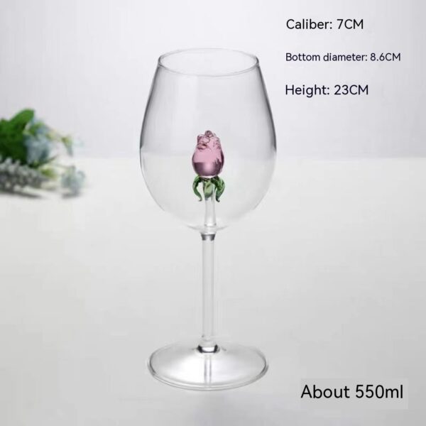 Rose Champagne Glass Simple Fashion Glass - Image 10