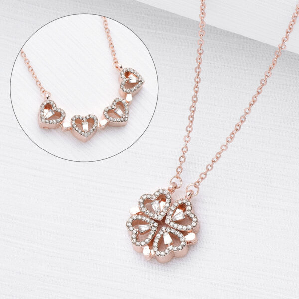 Variety Four-leaf Clover Non-fading Light Luxury Titanium Steel Necklace - Image 8