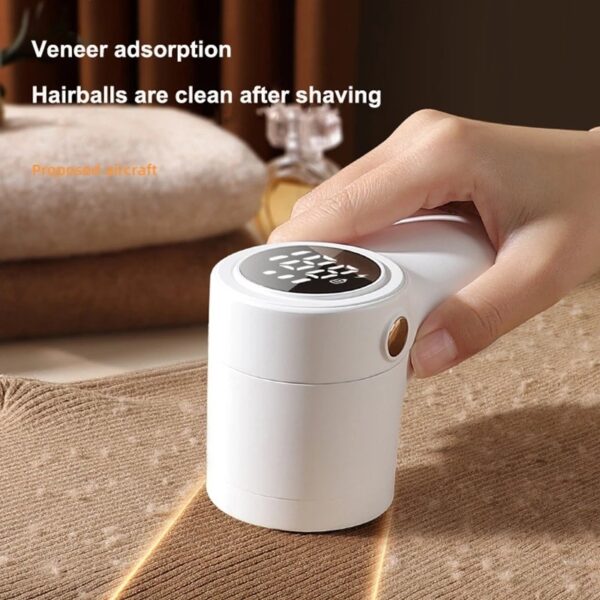 New Lint Remover Electric Hairball Trimmer Smart LED Digital Display Fabric USB Charging Portable Professional Fast Household - Image 8