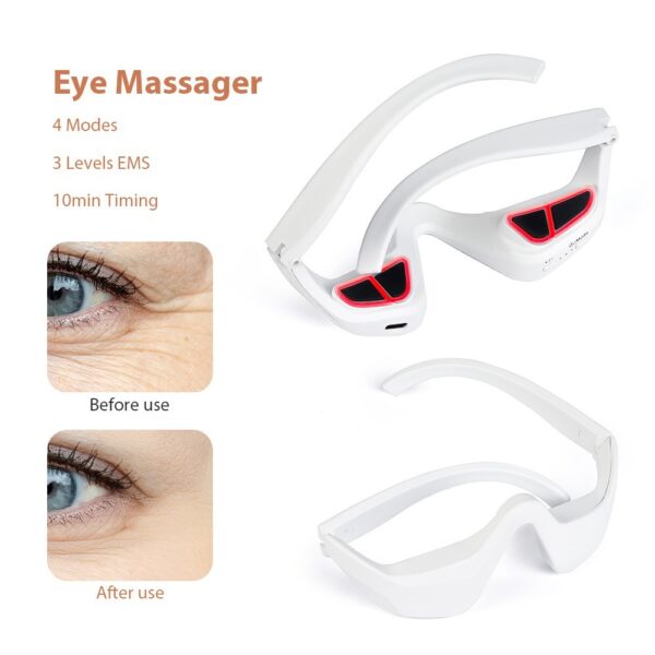 Micro-current Vibration Import Desalination Eye Bags And Dark Circle Red Light Eye Beautification Instrument - Image 5